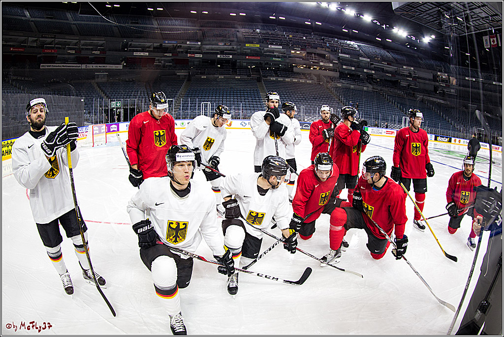 IIHF 2017, Deutschland Training, 03.05.2017